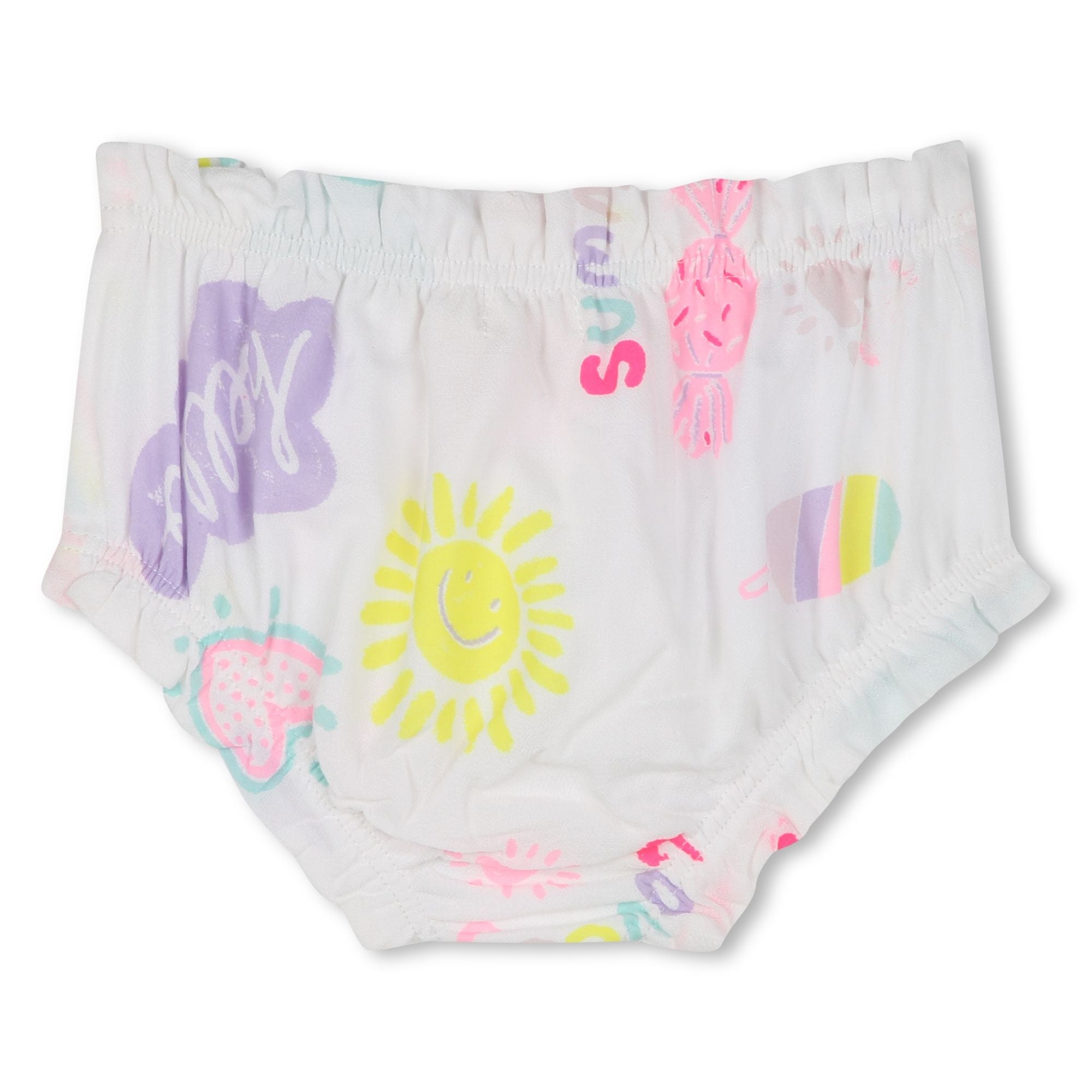 Billieblush White Dress and Bloomers Set for Girls - Perfect for Easter, Birthday Parties, and Special Occasions