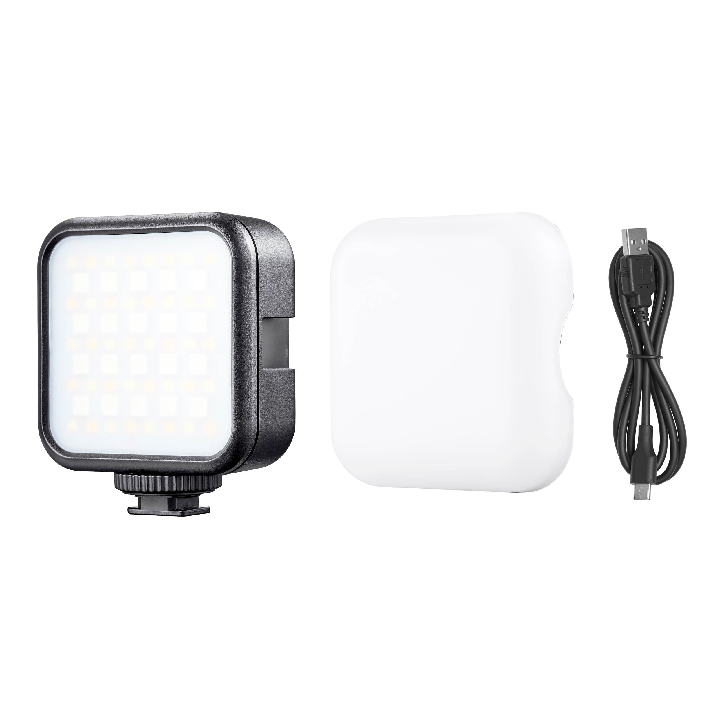 LITEMONS LED6R On-Camera RGB LED Video Light with Adjustable Color Temperature - Perfect for YouTube, Vlogging, and Professional Photography