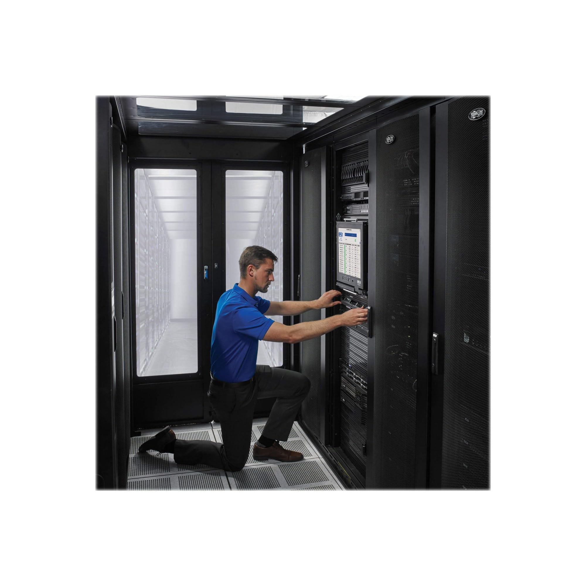 Tripp Lite Hot Cold Aisle Containment Roof Panel Kit - Standard 600mm Rack Mount - 23.6