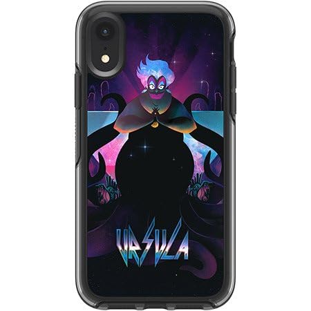 OtterBox Symmetry Series Slim Fit iPhone XR Case with MagSafe Wireless Charging & Raised Screen Bumper - Ursala Black | Protective Apple Phone Cover for Daily Use, Work & Outdoor Activities