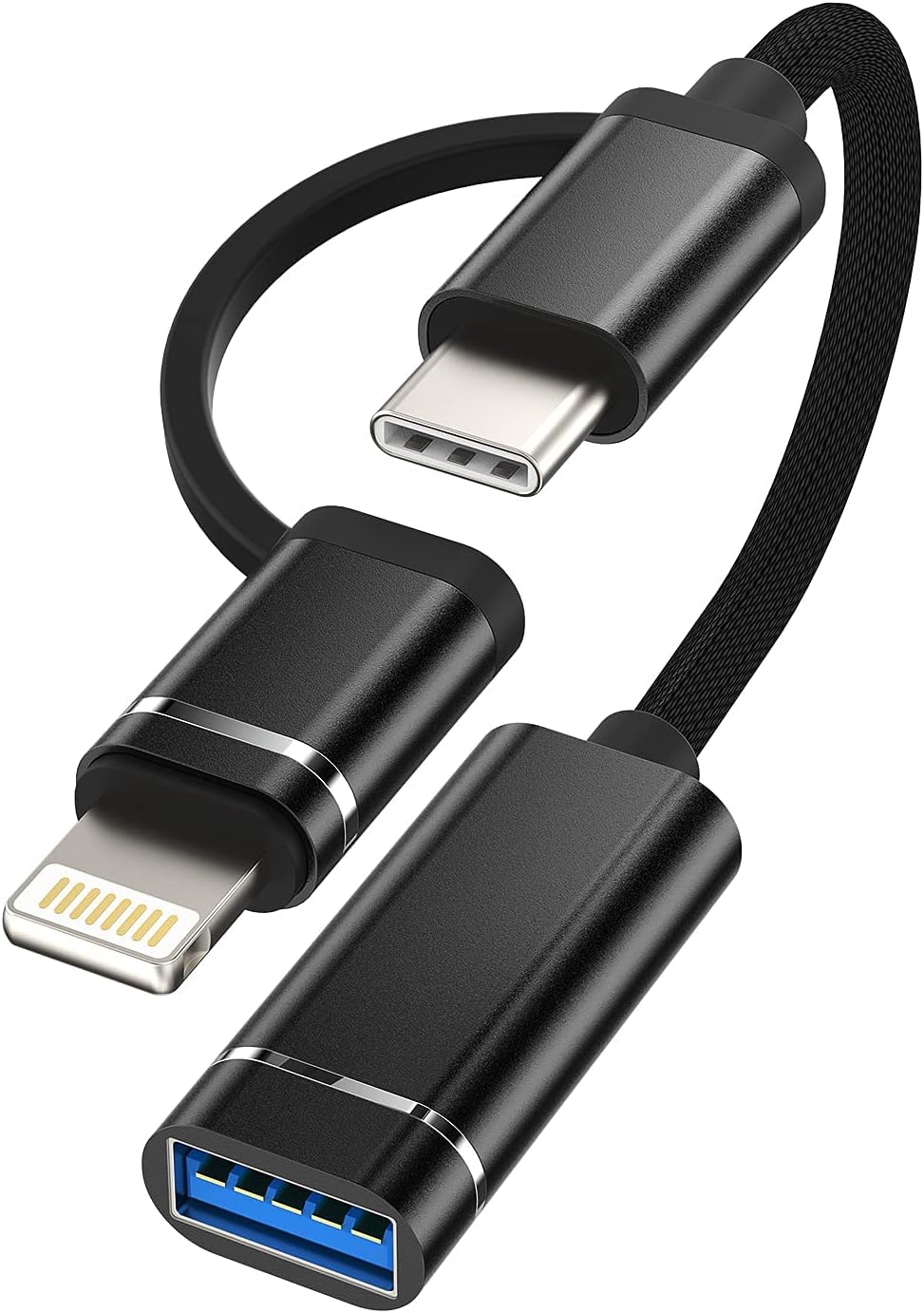 Motorola Razr 50 OTG Cable Adapter - USB A to USB C for Camera & Flash Drive