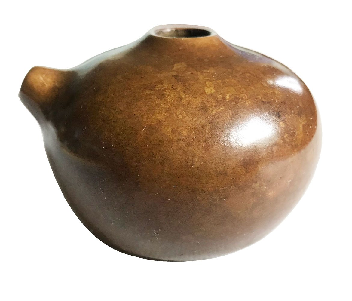 Antique Bronze Water Dropper for Calligraphy - Traditional Chinese & Japanese Style Ink Dropper - Perfect for Study, Writing, and Art Projects