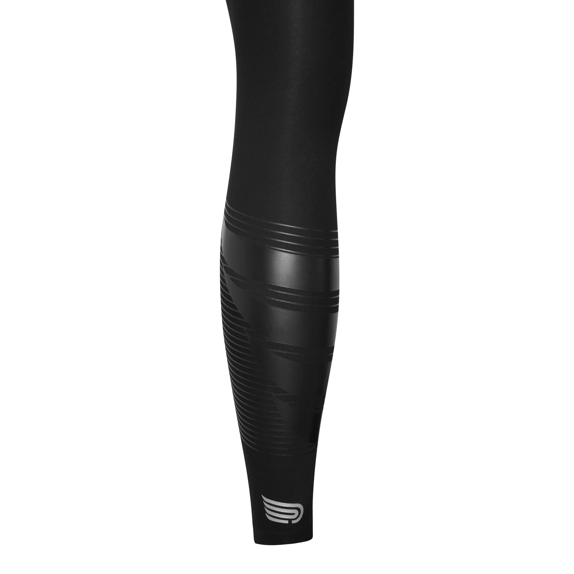 Pressio Men's Power Tight Black - High Performance Compression Pants for Workout, Running & Gym Training