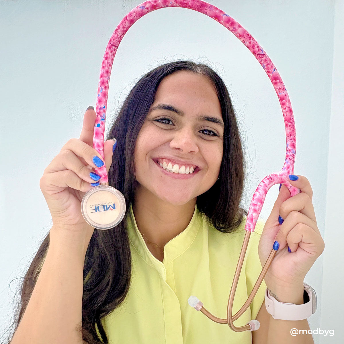 ProCardial® Titanium Cardiology Stethoscope - Premium Rose Gold & Sakura Design for Medical Professionals | Ideal for Doctors, Nurses & Healthcare Workers in Hospitals & Clinics