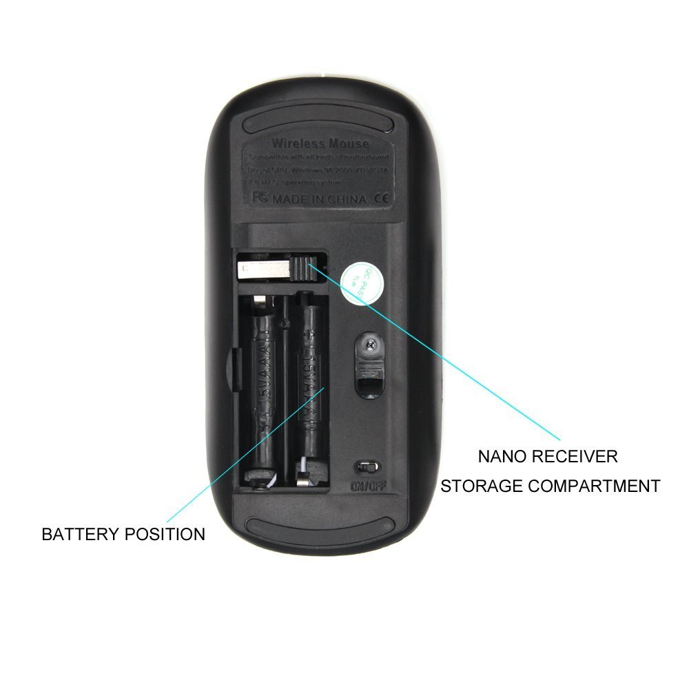 2.4G Wireless Optical Mouse with Funny Cold Llama Design - Perfect for Office, Gaming & Home Use