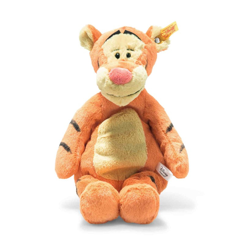Steiff Bouncy Bouncy Tigger Plush Toy - Soft Stuffed Animal for Kids & Collectors | Perfect for Disney Fans, Nursery Decor & Gift Giving