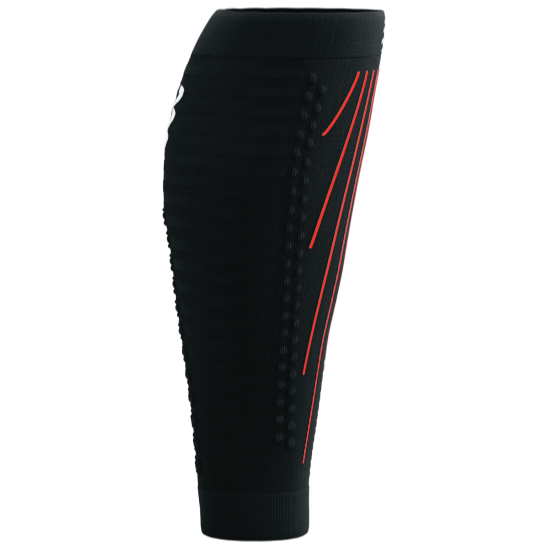 Compressport Unisex R2 Aero Running Compression Socks - Black | Performance Athletic Socks for Marathon, Cycling & Workout