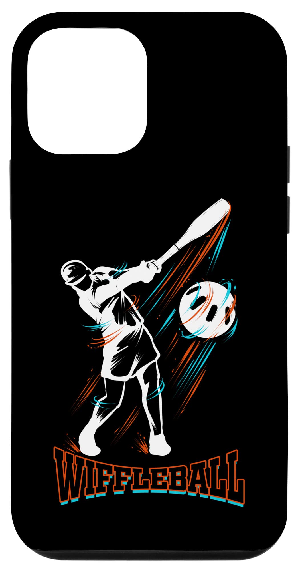 iPhone 12 Mini Wiffleball Player Case - Durable Protective Phone Cover for Baseball & Sports Enthusiasts - Perfect for Games, Practice & Outdoor Activities