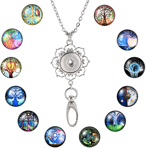 1+12 Magic Tree Button Lanyard