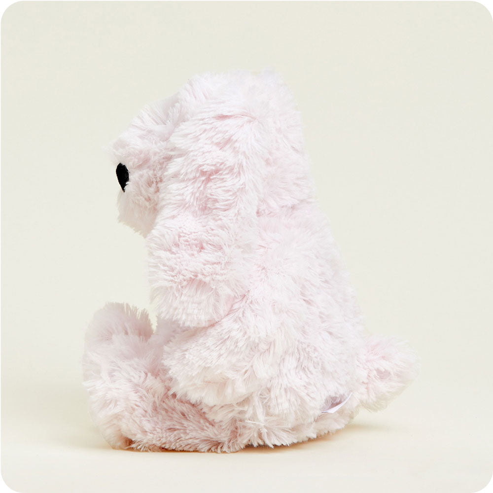 Pink Bunny Warmies Stuffed Animal - Soft Plush Microwaveable Heating Pad for Kids & Adults - Perfect for Stress Relief, Anxiety, and Comfort at Home or Office