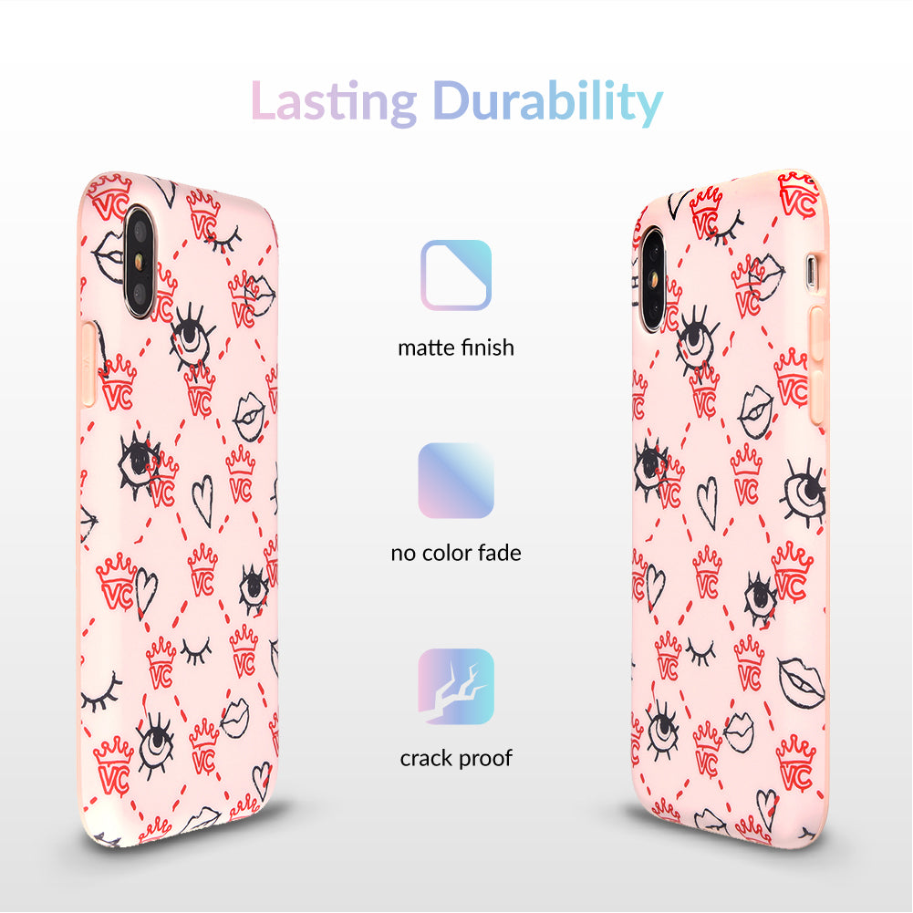 VC Logomania iPhone Case - Stylish Protective Cover for iPhone 12/13/14/15 Pro Max - Durable Shockproof Slim Design - Perfect for Everyday Use, Travel & Fashion Accessories