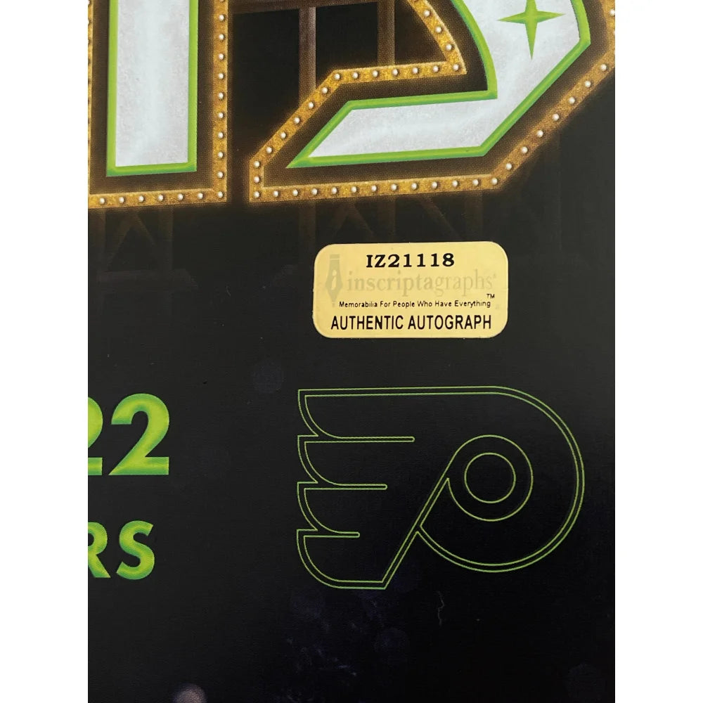 Chandler Stephenson Vegas Golden Knights Autographed Glow in the Dark 11x17 Poster Photo - Signed Memorabilia for Hockey Fans, Man Cave Decor, Sports Collectibles Gift