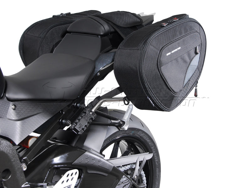 SW Motech S1000RR (2012-2014) & S1000R Blaze H Sport Saddlebag System - Motorcycle Luggage for BMW Adventure & Sport Touring Rides