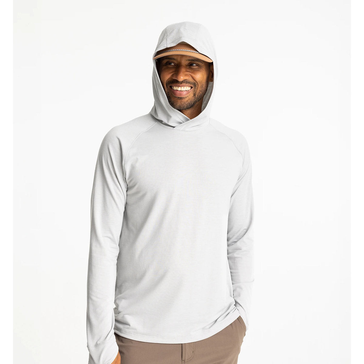 Men's Elevate Hoodie - Lightweight Fleece Pullover for Casual Wear & Outdoor Activities - Perfect for Gym, Running, and Everyday Comfort