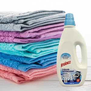 Hygienzz Liquid Laundry Detergent 500ml (Pack of 2) - Gentle & Effective for Front & Top Load Washing Machines | Fresh Scent, Deep Clean | Perfect for Everyday Laundry, Baby Clothes & Delicate Fabrics
