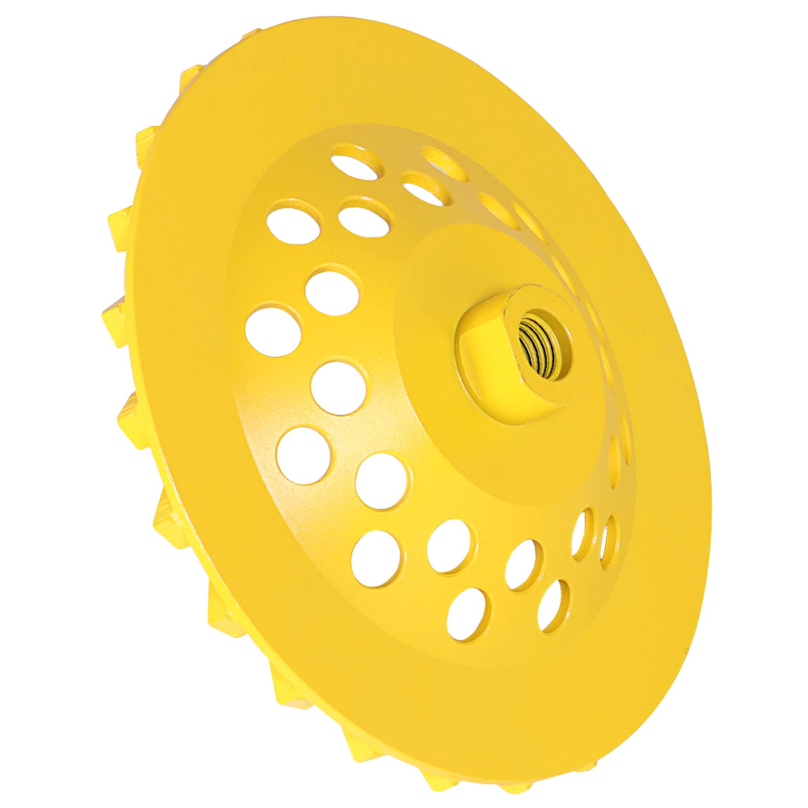 7 Inch Diamond Cup Grinding Wheel - Turbo Row Angle Grinder Disc for Concrete, Stone & Masonry | Fits Most Angle Grinders | Perfect for Polishing, Cleaning & Surface Prep