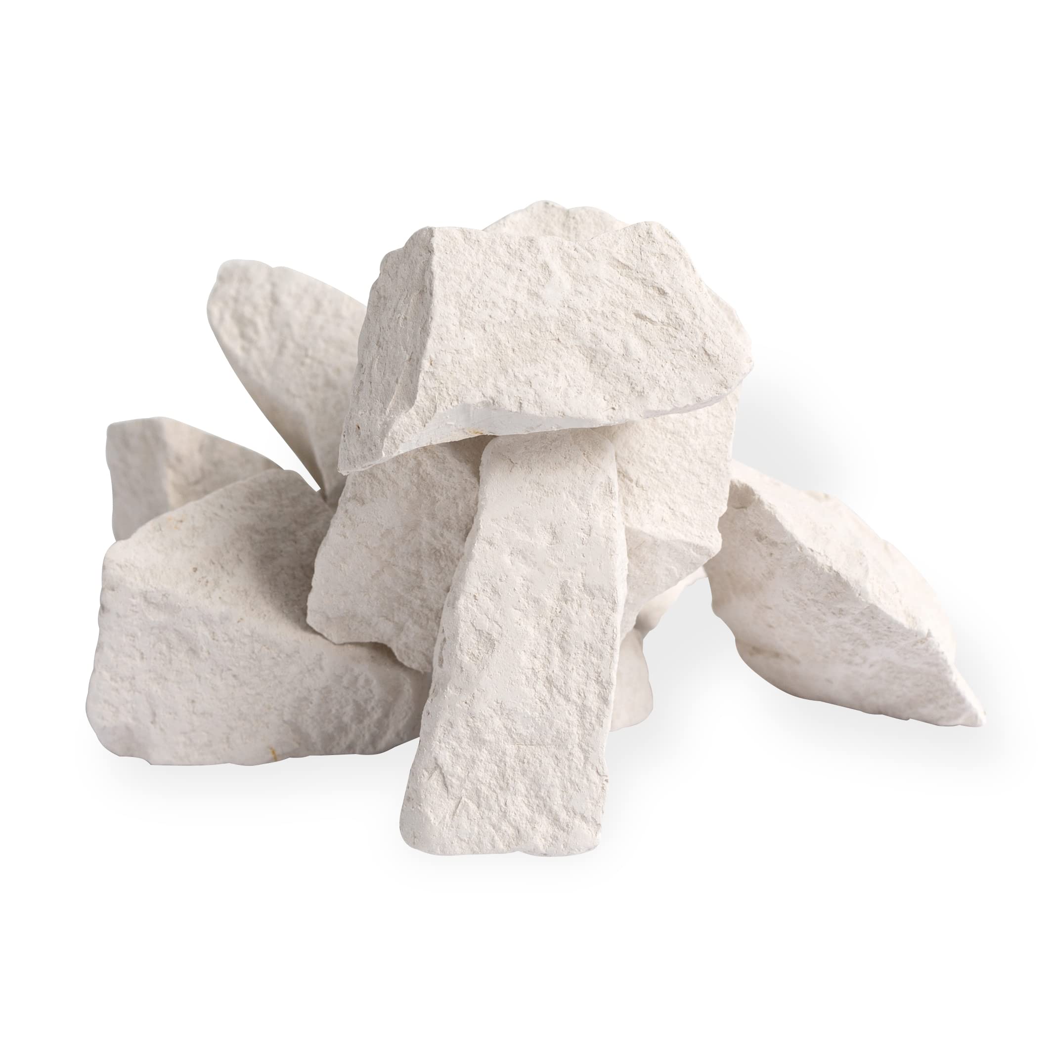Premium HITT Edible Chalk - 100% Natural Crunchy Chalk for Eating, 7 oz (200g) - Organic Russian Chalk Chunks with Zero Additives - Perfect for ASMR, Stress Relief & Unique Snacking Experience