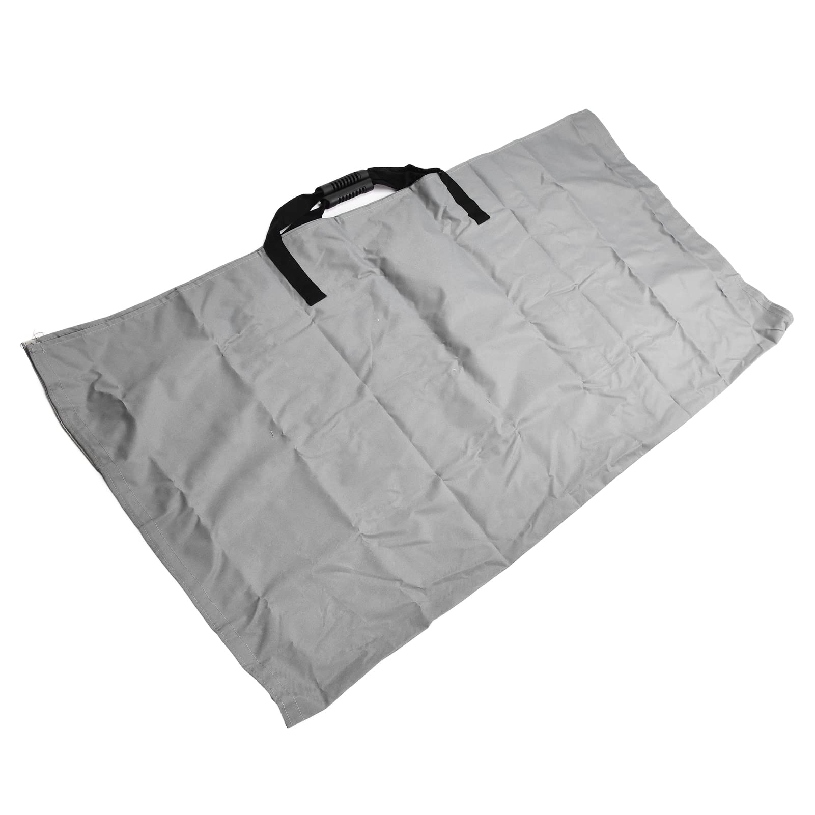 Collapsible Leaf Bag Holder - 2-in-1 Gardening Tool for Outdoor Yard Work, Portable Leaf Collector with Stand (Grey) | Perfect for Fall Cleanup, Lawn Maintenance & Backyard Gardening Accessories