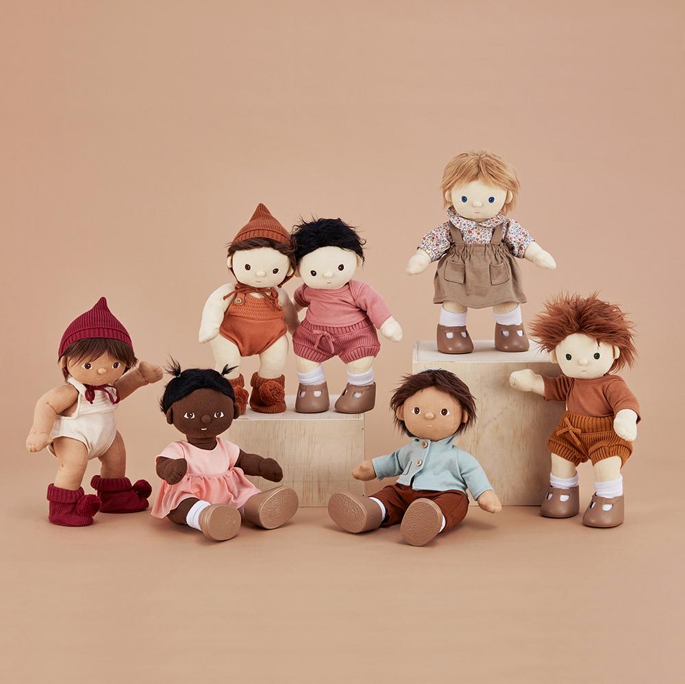 Dinkum Dolls Snuggly Set - Soft Plush Berry Stuffed Animal Toy for Kids | Perfect for Cuddling, Bedtime & Playtime