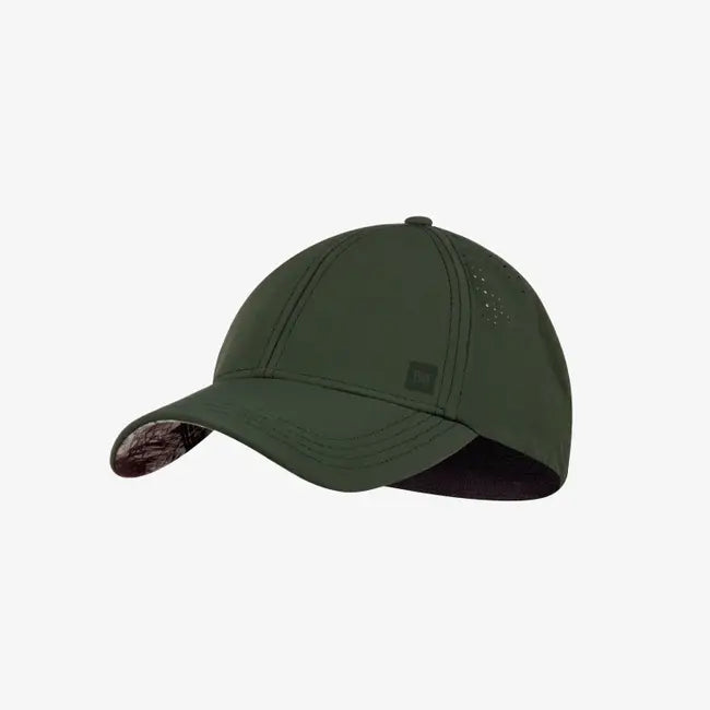 BUFF Summit Cap - Lightweight, Breathable & UV Protection for Hiking, Running & Outdoor Adventures | Unisex Adjustable Hat for Men & Women