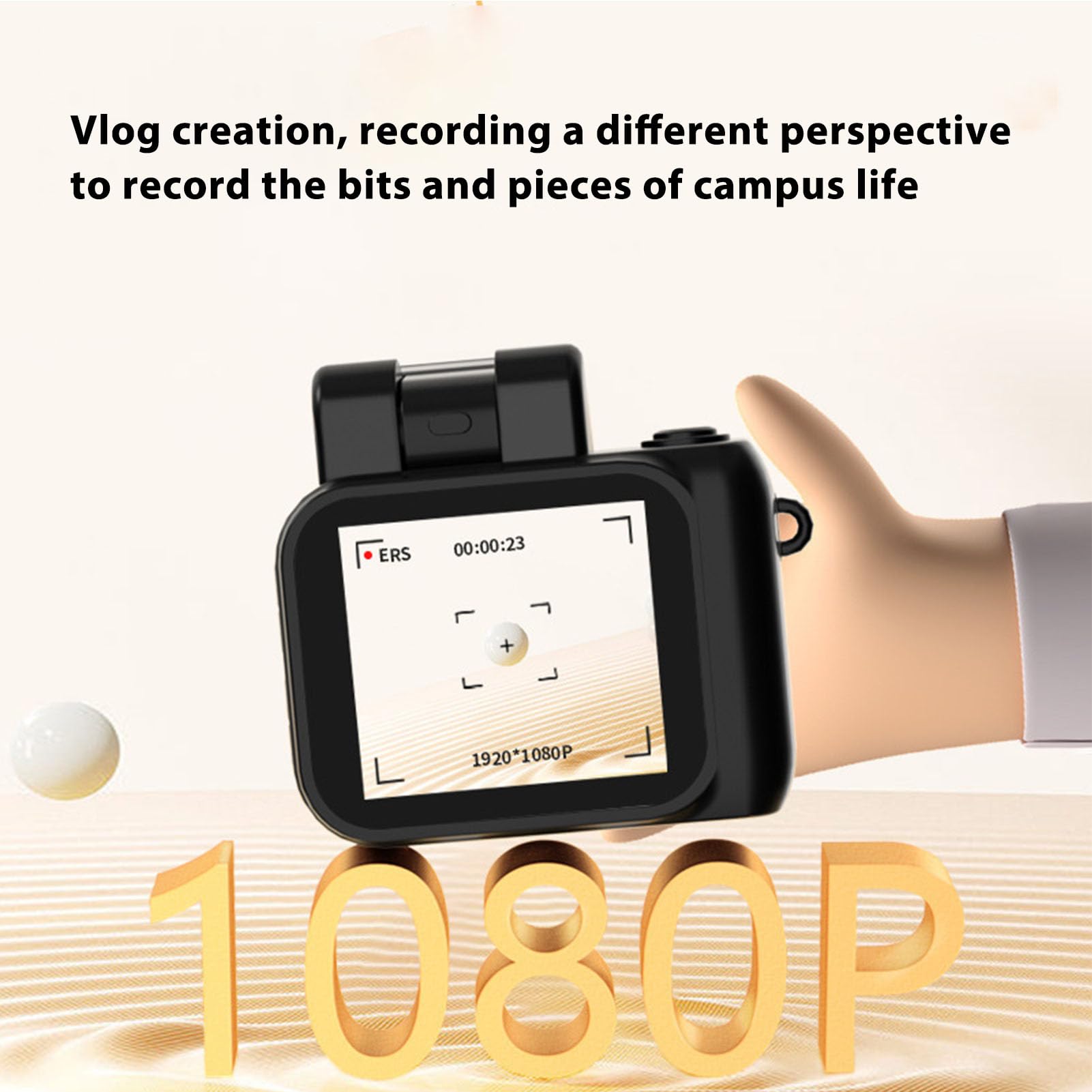 Vbestlife 1080P HD Mini DV Camera - Portable Camcorder with 1.44