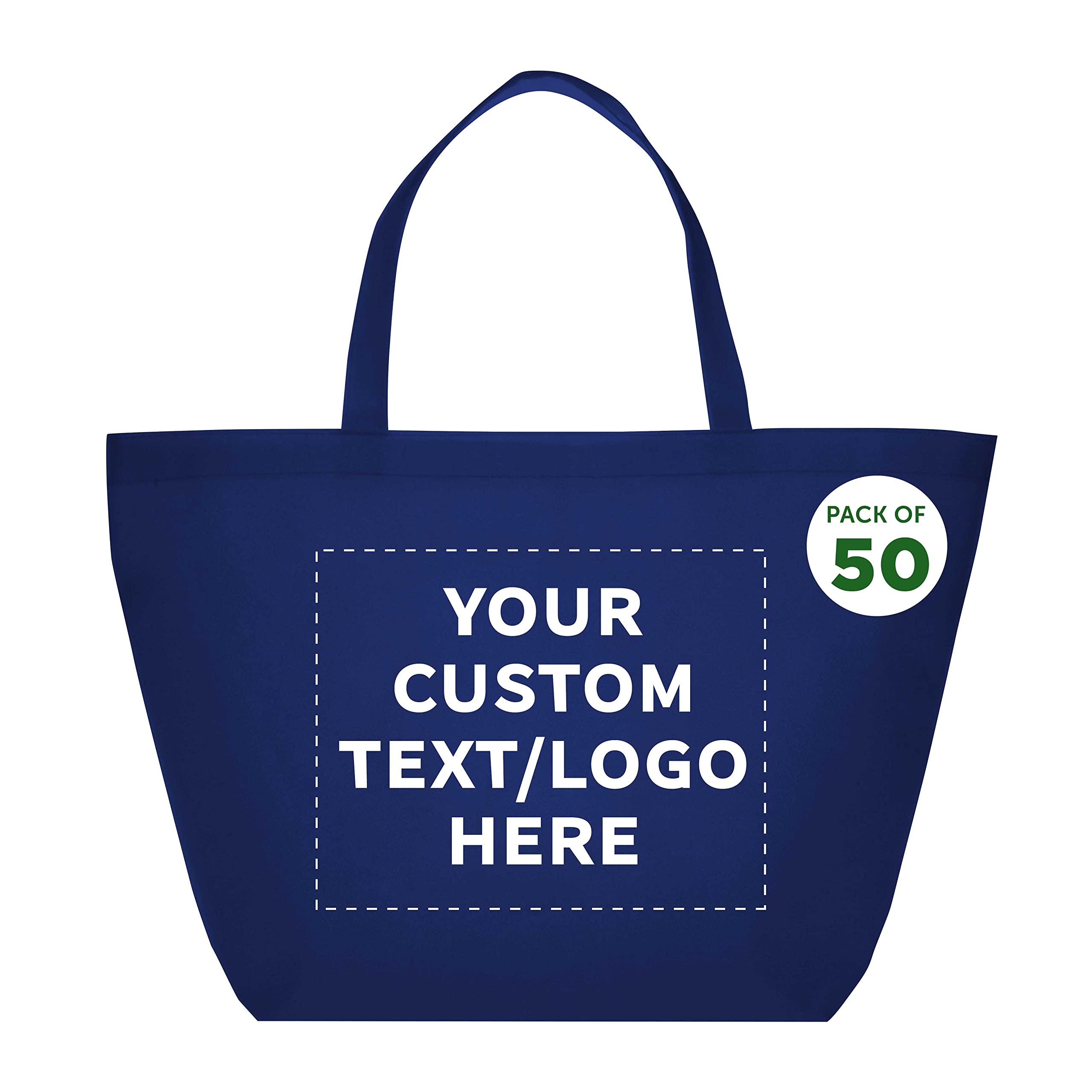 Eco-Friendly Reusable Grocery Tote Bags - Southern Style Cotton Shopping Bags for Women (Pack of 5) | Perfect for Farmers Market, Grocery Shopping & Beach Trips