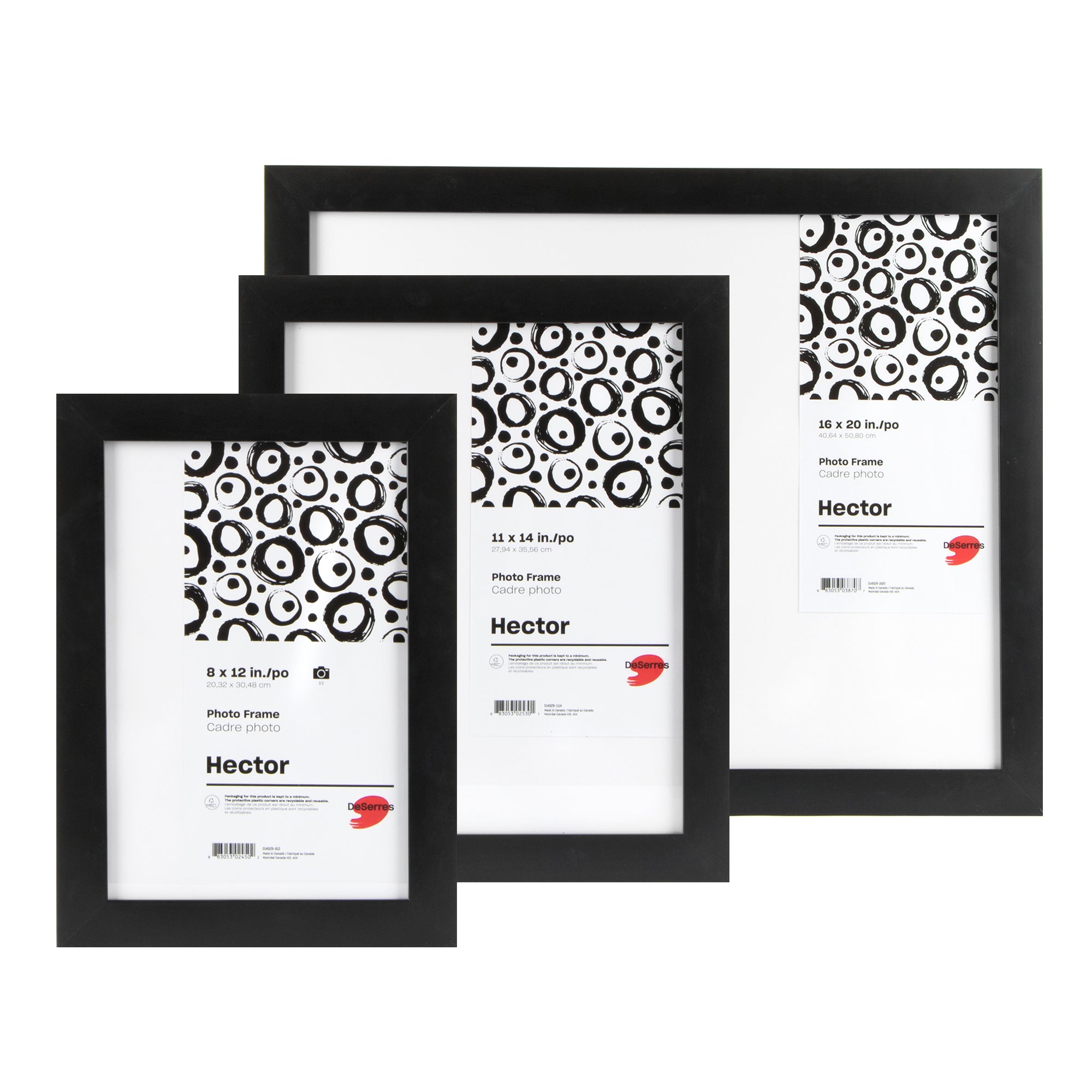 Premium Hector Full Frame Photo Frame - Elegant Wall Display for Family Photos, Wedding Pictures & Artwork - Perfect for Living Room, Bedroom & Office Decor