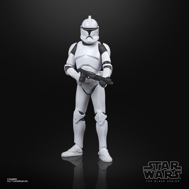 Star Wars The Black Series Clone Trooper Action Figure (The Clone Wars) - Collectible Toy for Fans, Display & Role Play