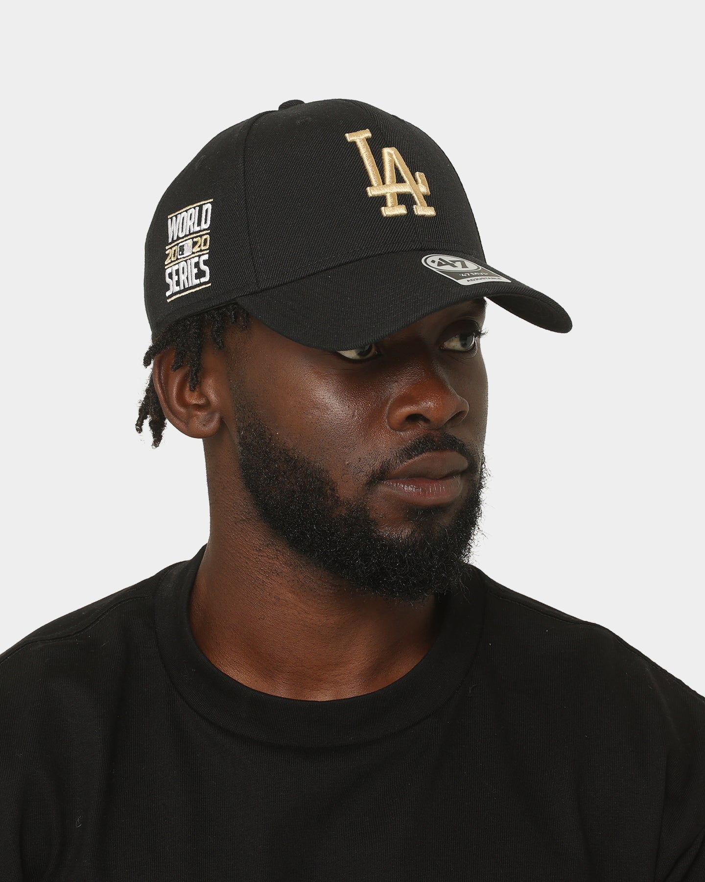 Los Angeles Dodgers '47 MVP Snapback Hat - Adjustable Black Baseball Cap for Men & Women - Perfect for Games, Fan Gear & Streetwear Fashion