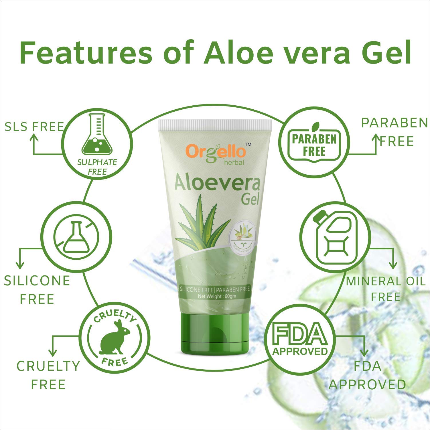 Organic Cucumber Toner Mist & Aloe Vera Gel Set (100ml + 60g) - Hydrating Facial Spray & Soothing Gel for Men & Women - SLS, Paraben & Mineral Oil Free - Perfect for Oily, Dry & Sensitive Skin - Daily Skincare Routine & Post-Sun Care