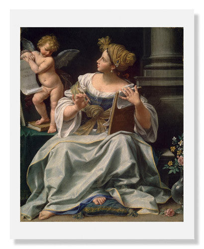 Donato Creti The Cumaean Sibyl Painting - Italian Baroque Art Reproduction for Home Decor & Gallery Display