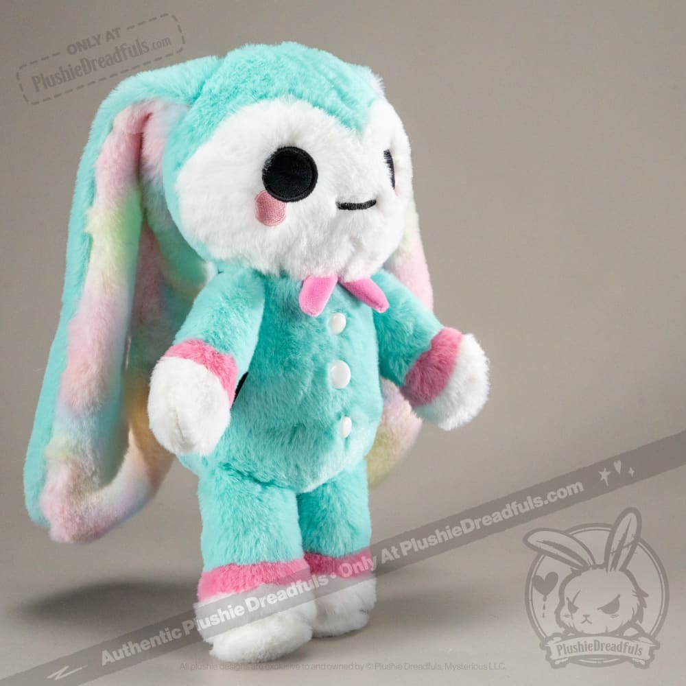 Plushie Dreadfuls Masking Rabbit - Soft Stuffed Animal Plush Toy for Kids, Cute Bunny Collectible for Home Decor & Anxiety Relief | Perfect Gift for Easter, Birthday & Stress Relief