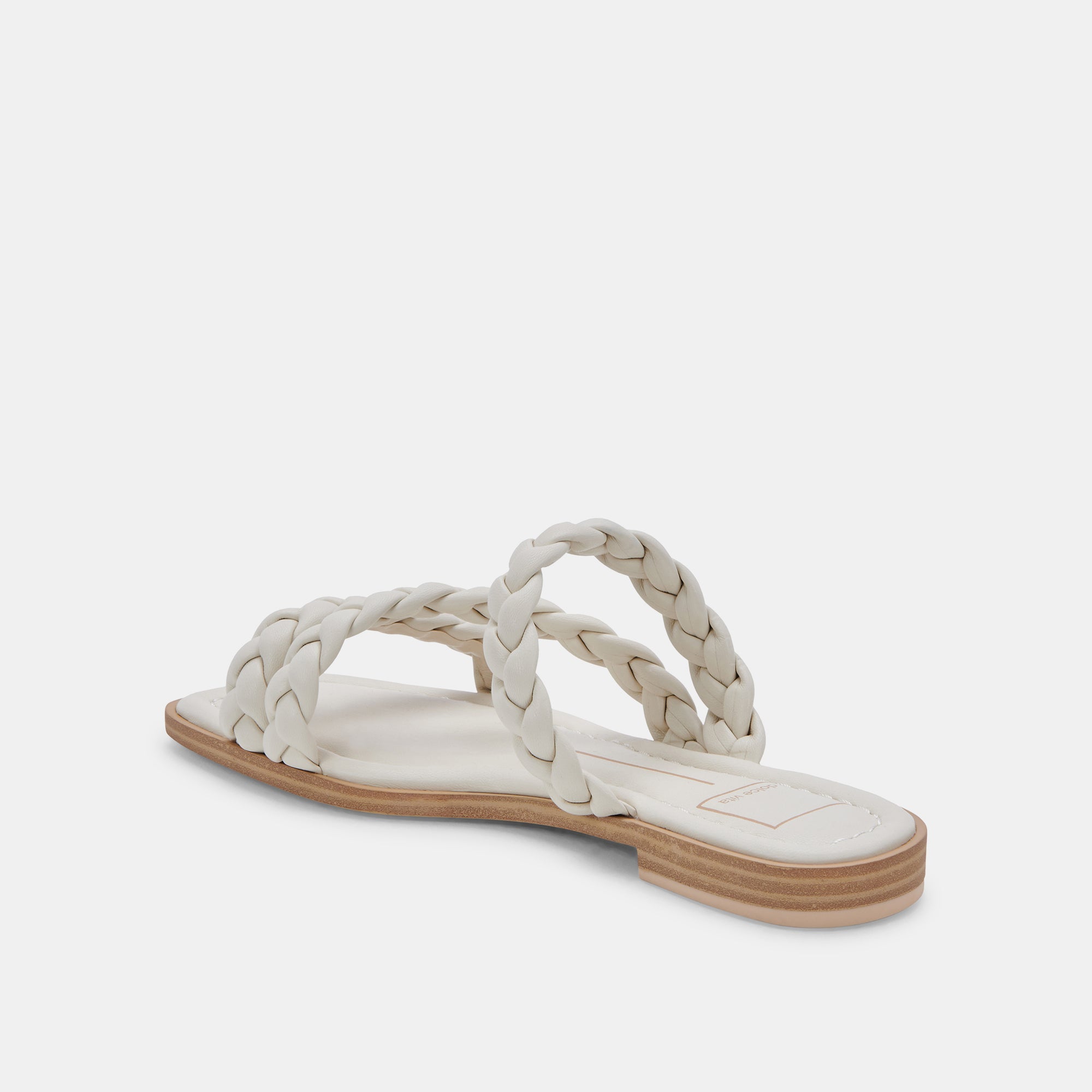 IMAN WIDE SANDALS IVORY STELLA - Comfortable Women's Summer Sandals with Arch Support | Perfect for Beach, Vacation & Casual Wear