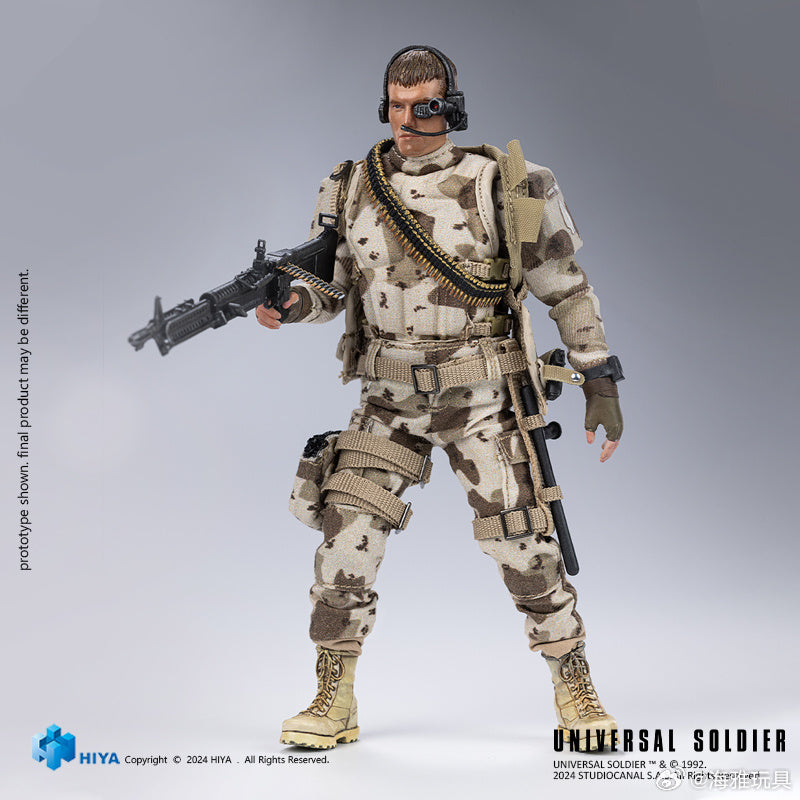 HIYA 6-inch 1/12 Scale Action Figure - Exquisite Super Series Universal Soldier Andrew Scott Collectible - Perfect for Display, Photography & Diorama Scenes
