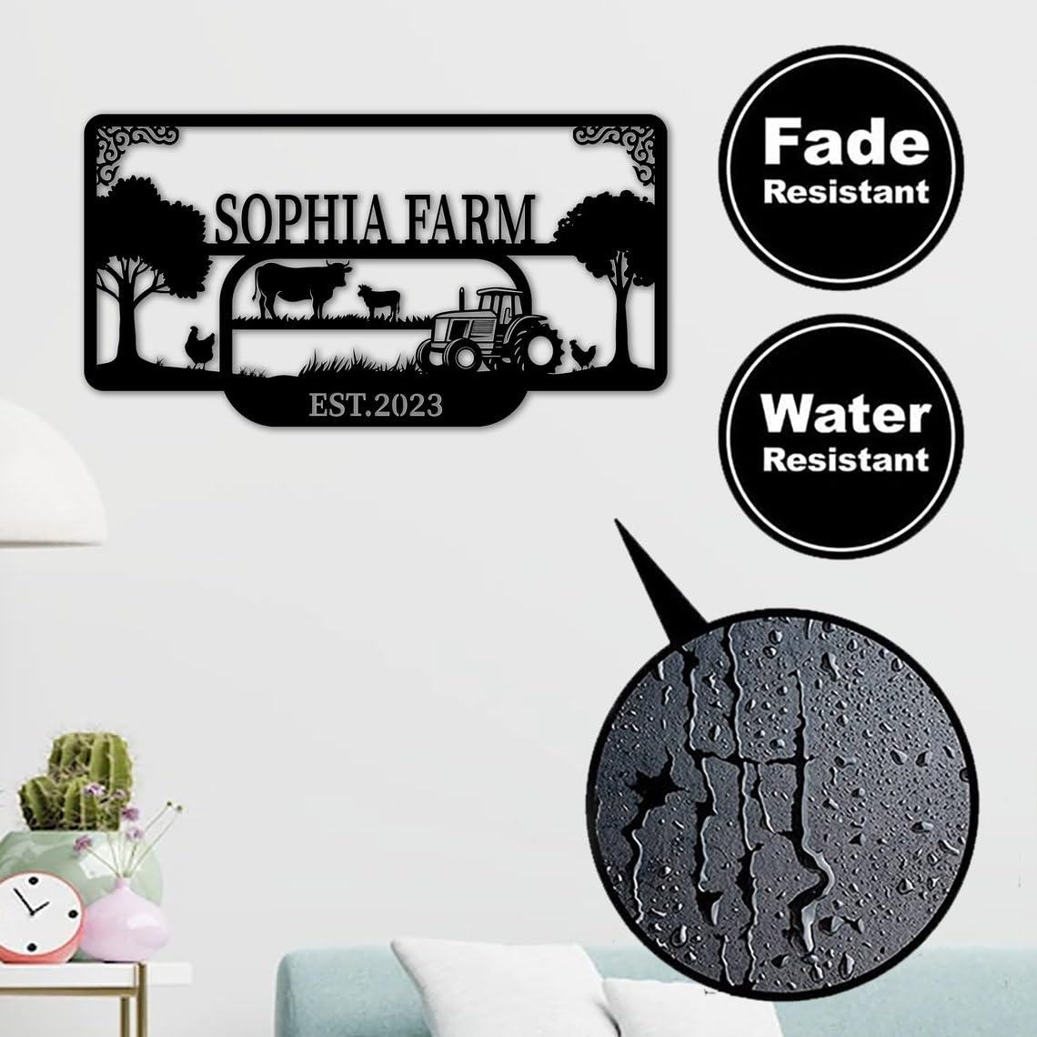 Custom Personalized Metal Disc Golf Wall Sign - Unique Golfing Decor for Man Cave, Home & Office - Perfect Golf Gift for Players & Fans - Durable Metal Wall Art for Disc Golf Enthusiasts