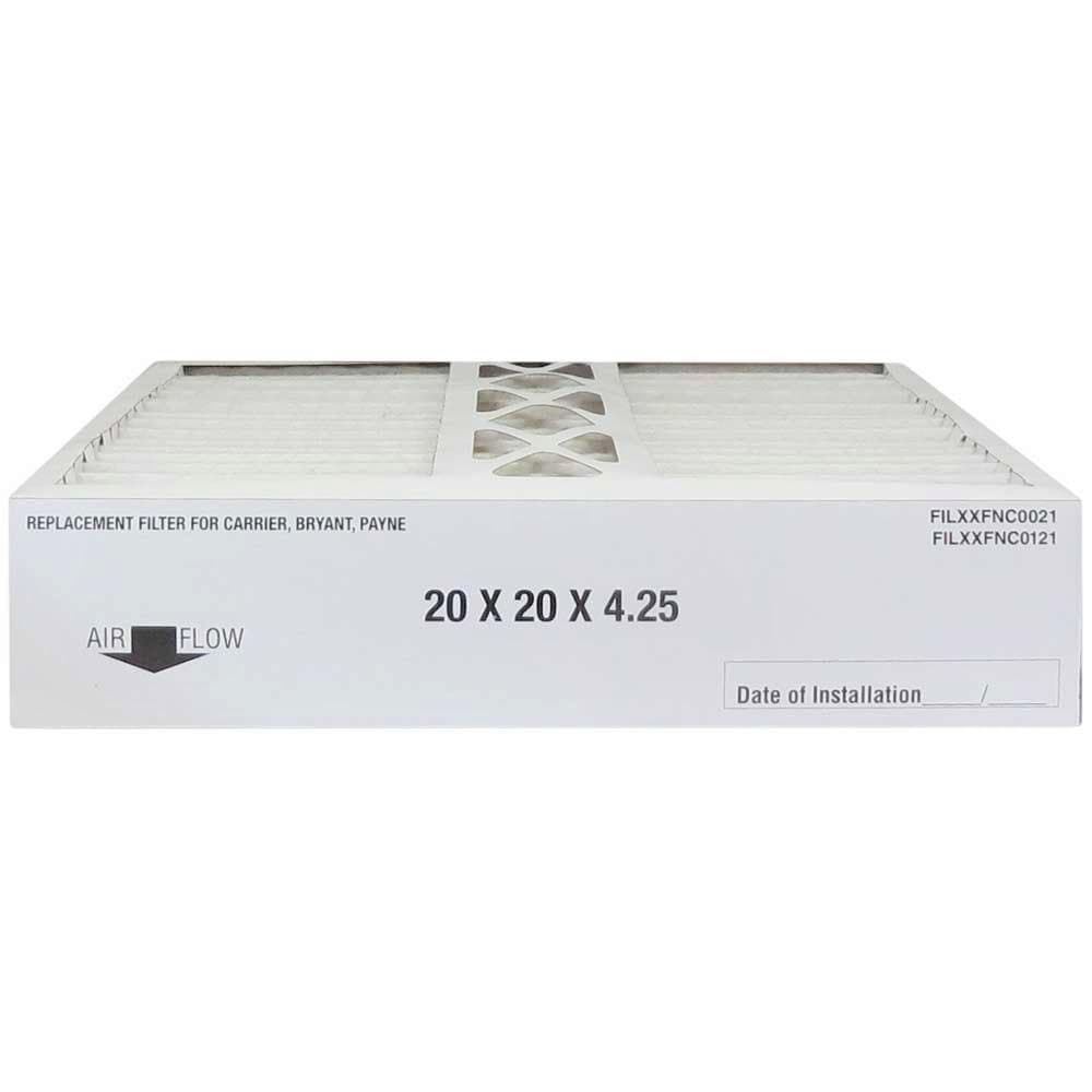 Atomic FILBBFNC0021 20x20x4.25 MERV 13 Bryant Replacement Furnace Air Filter - 2 Pack - Perfect for Home HVAC System Maintenance & Allergen Reduction