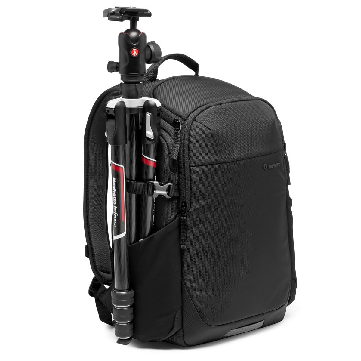 Manfrotto Advanced Befree III Professional Camera Backpack for DSLR & Mirrorless Cameras with Lenses - Waterproof Photography Bag with Padded Dividers & Tripod Mount - Perfect for Travel, Hiking & Outdoor Photography