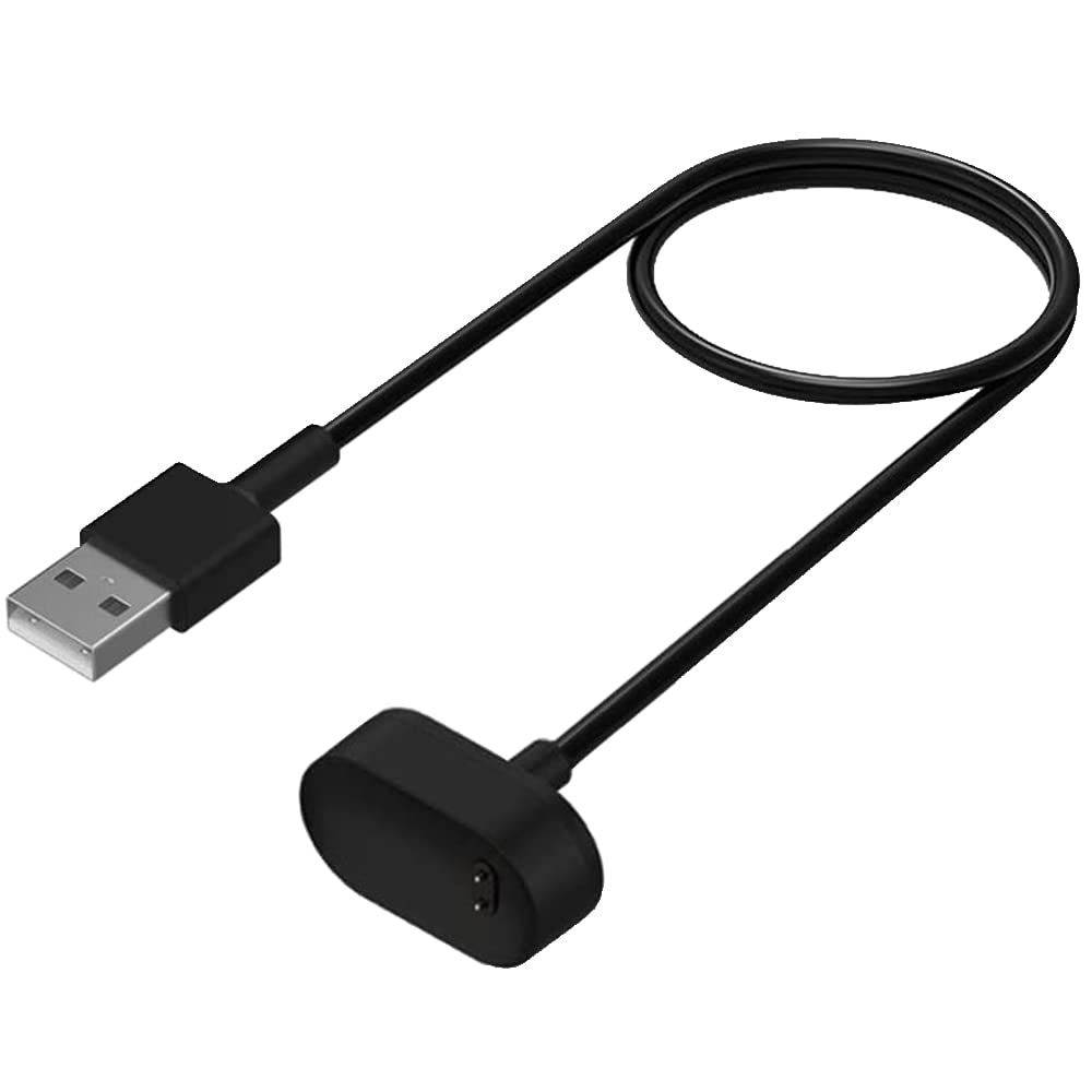 Original Fitbit Inspire & Inspire HR Replacement Charger - USB Charging Cable Compatible with Fitbit Inspire/Inspire HR Fitness Trackers (Black) - Perfect for Home, Gym & Travel Use