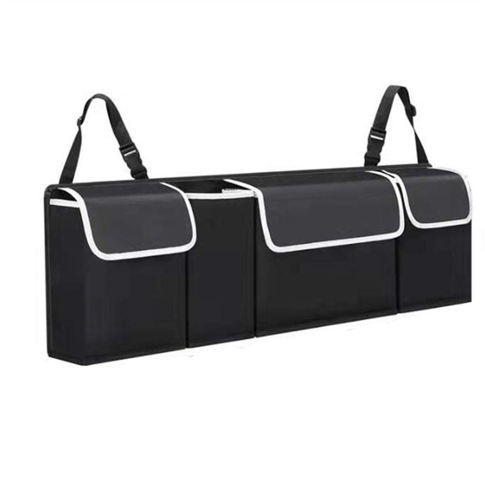Foldable Car Trunk Organizer with Adjustable Straps - Waterproof SUV Boot Storage Bag for Cars, Trucks & Vehicles | Perfect for Travel, Groceries & Home Organization