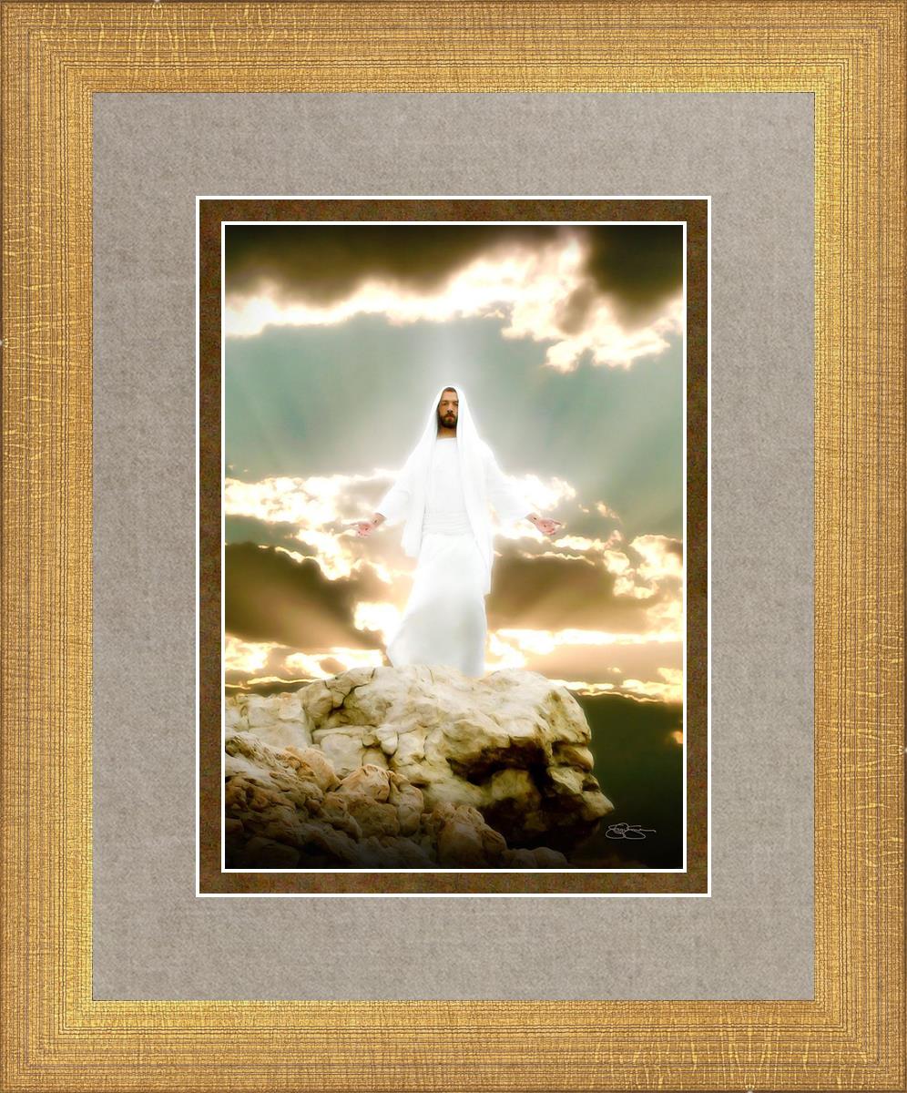 Behold My Beloved Son - Inspirational Christian Wall Art for Home & Church Decor | Perfect for Living Room, Bedroom & Gift Giving