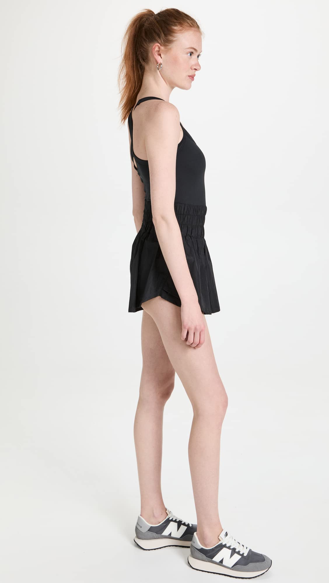 Free People Women's Way Home Skort Romper - Stylish Athletic Skirt Shorts for Yoga, Running & Casual Wear