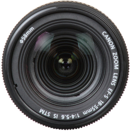 Canon EF-S 18-55mm f/4-5.6 IS STM Lens for DSLR Cameras - Perfect for Travel, Portrait & Everyday Photography