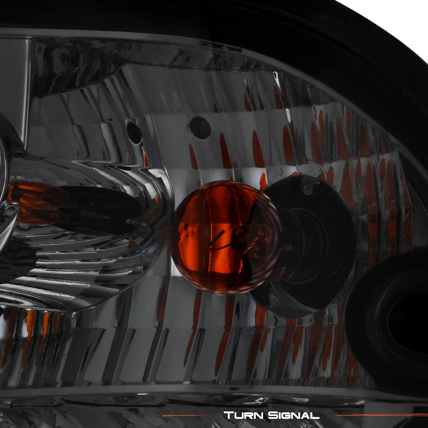 AKKON Smoked LED Tail Lights Replacement Pair for 1995-2000 Toyota Tacoma Pickup Truck - Brake Lamps, Enhanced Visibility & Style for Night Driving & Off-Road Adventures