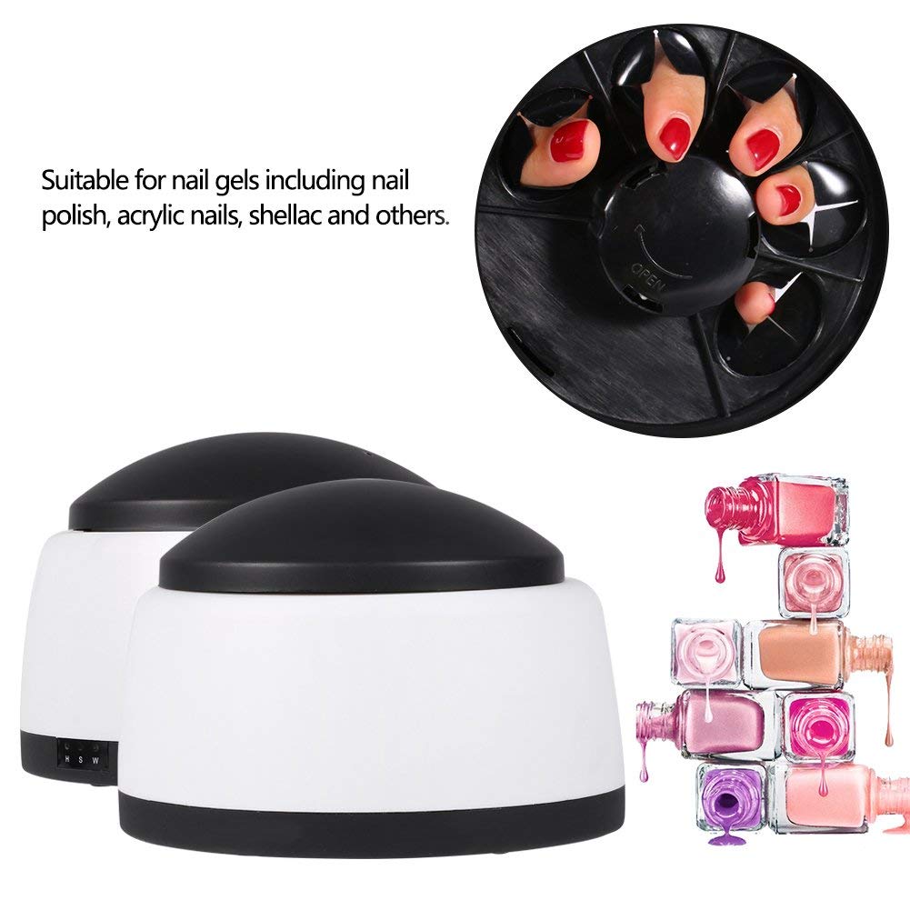 36W Electric Steam Nail Gel Remover Machine - Professional UV Polish Nail Steamer for Home & Salon Use | Perfect for Nail Art, Manicures & Pedicures