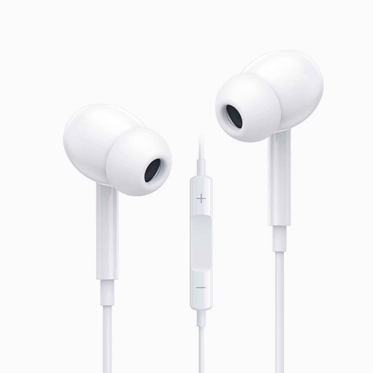 CAZTNAM Wired Earbuds with Microphone for iPhone - Noise Isolating In-Ear Headphones Compatible with iPhone 14/13/12/11/X/XR - Perfect for Workouts, Commuting & Gaming (1 Pack)