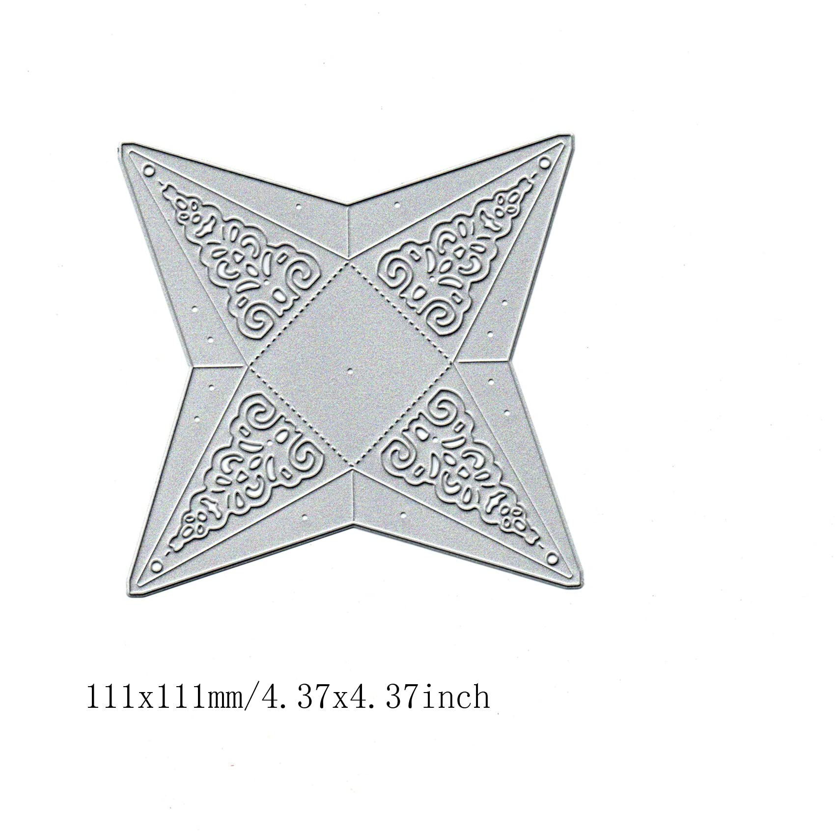 Lemon Flower Metal Die Cuts for Scrapbooking & Cards - 4.33x4.33in