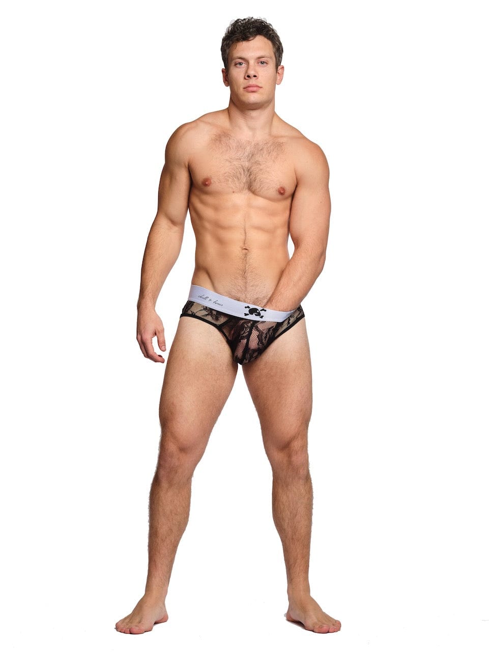Elegant Floral Lace Black Briefs - Comfortable Women's Underwear for Daily Wear & Special Occasions