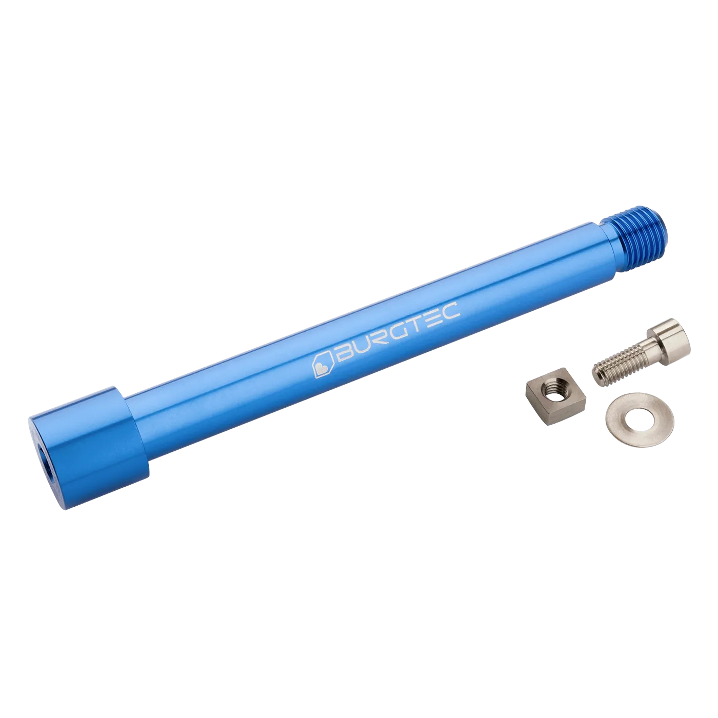 Burgtec Fox Boost Front Fork Axles 2021 - Premium MTB Bike Axle for Fox Forks - Perfect for Trail Riding, Downhill & Enduro Biking