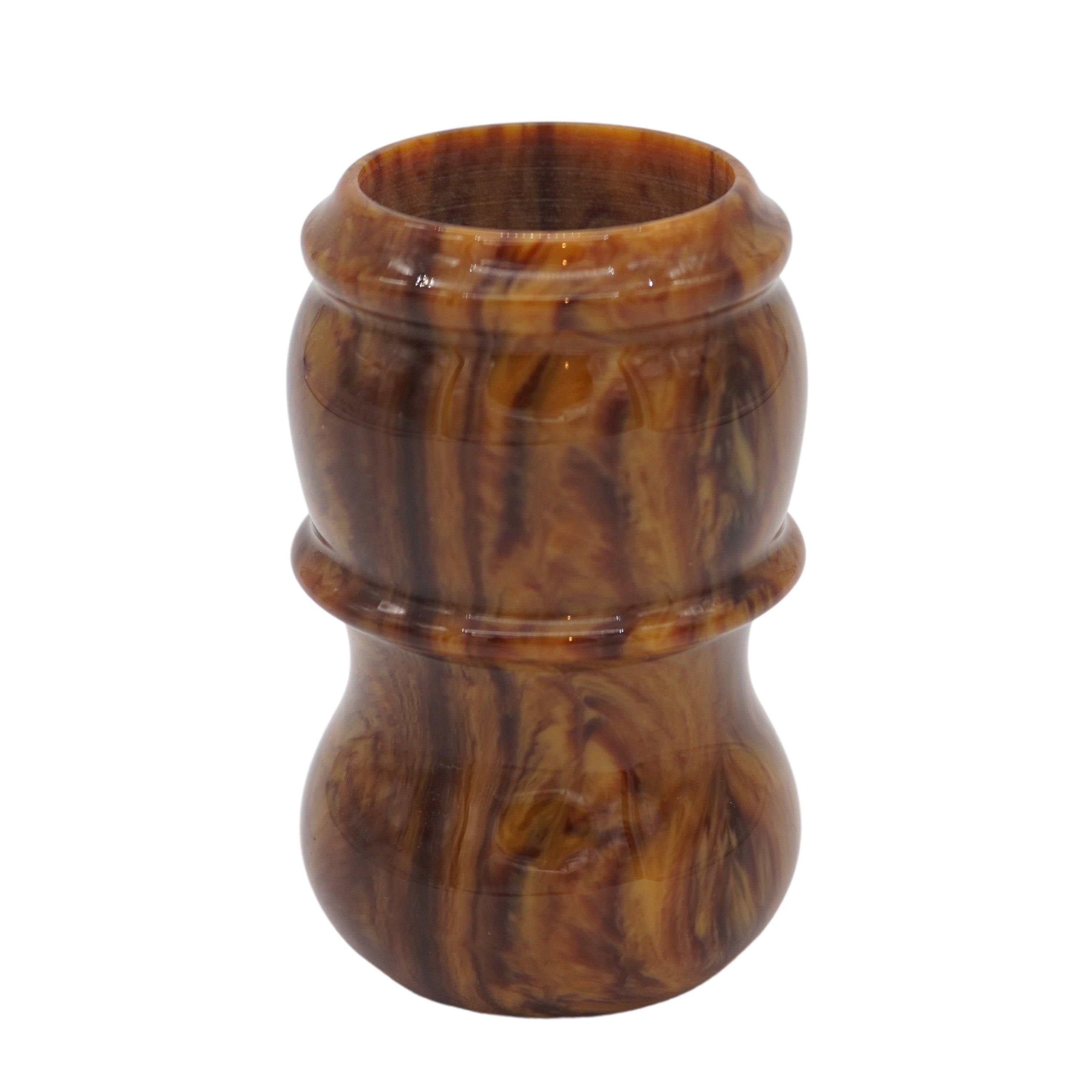 Premium Briar Wood Handcrafted Shaving Brush Handle - Fits 24mm & 26mm Knots - Perfect for Wet Shaving & Grooming Gifts