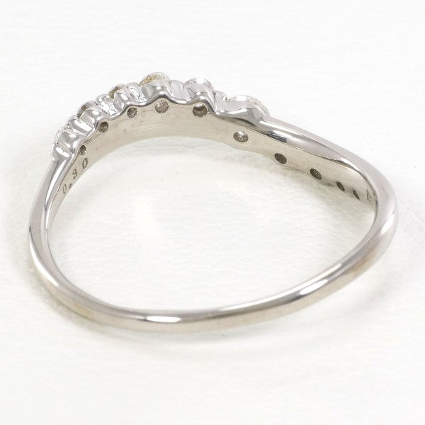 18K White Gold Diamond Ring for Women - Elegant Solitaire Engagement & Wedding Band - Perfect for Proposals, Anniversaries, and Special Occasions